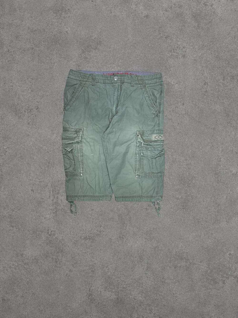 Unionbay Green Cotton Cargo Shorts